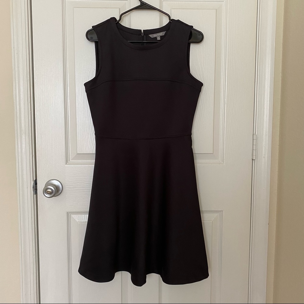 Daisy Fuentes Women’s A-Line Sleeveless Dress Black GUC